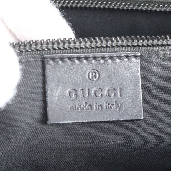 Gucci Bright Diamante 223665 Leather Business Bag Crossbody Shoulder Tote Black - Picture 8 of 9